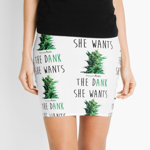 SHE WANTS THE Dank Mini Skirt