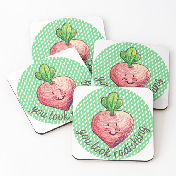 Item preview, Smiley Radish You Look Radishing designed and sold by DaughertyDraws.