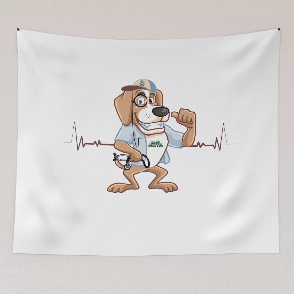 Item preview, Cool Dog Dr Pulse Heartbeat designed and sold by DesignbyOkoto.