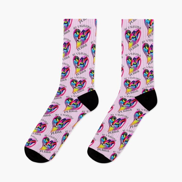 Item preview, Cat Lovers Valentine's Day My Valentine Purrs  Design for Cat Lover Collections designed and sold by tranquilbeach.