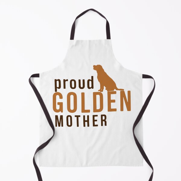 Item preview, proud golden mother- dogs - animals - dog mom - golden retriever - dogs lover designed and sold by mu-art.