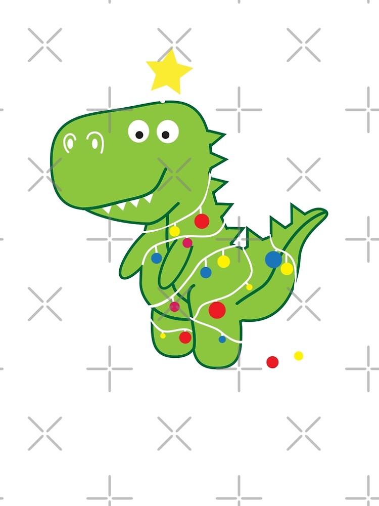 Funny Christmas Dinosaur Tree Rex" A-Line Dress for Sale by teemaniac |  Redbubble