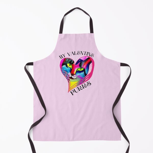 Item preview, Cat Lovers Valentine's Day My Valentine Purrs Design for Cat Lover Collections designed and sold by tranquilbeach.