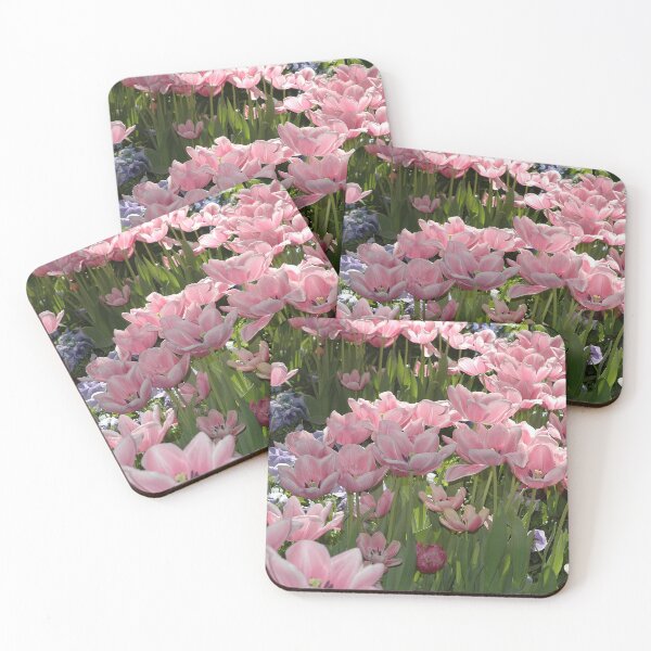 Item preview, Pink Didier's Tulip (Tulipa Gesneriana) Botanical Flower Garden designed and sold by VistaViews.