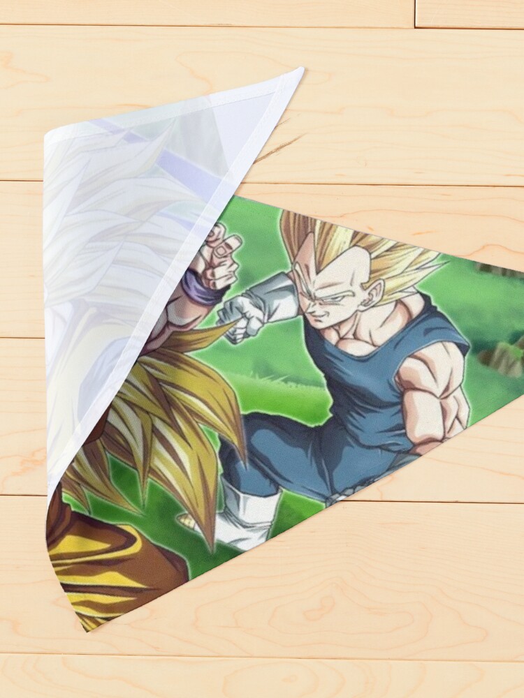 Goku and Vegeta Saiyan Brotherhood Dragon Ball Anime Pet Bandana w