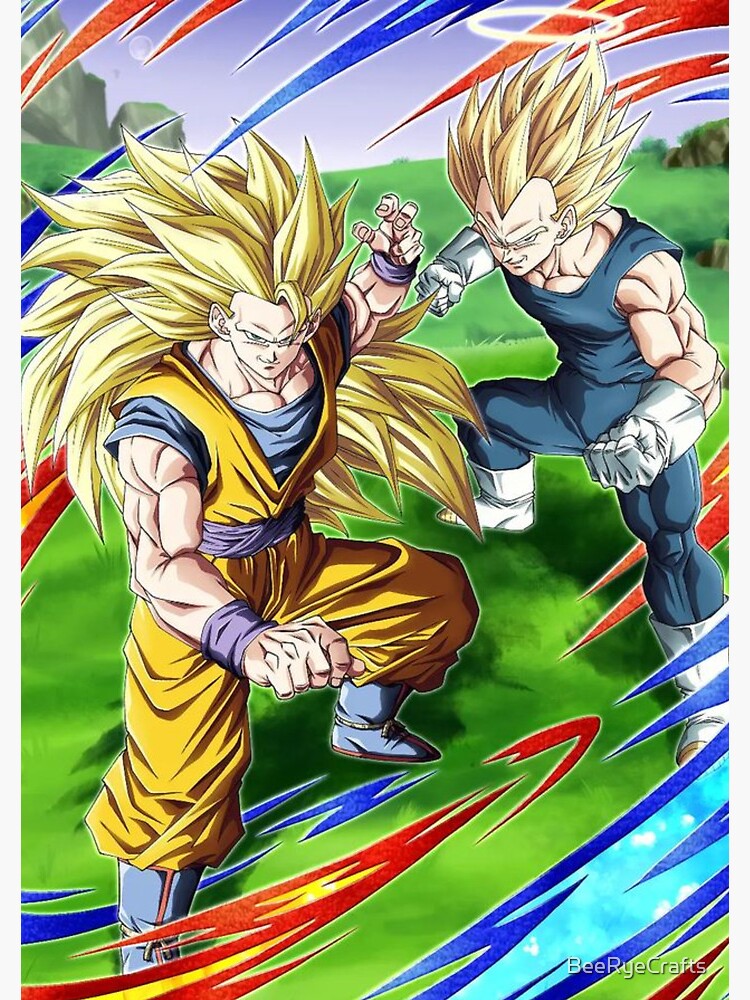 Dragon Ball Z - Cell Saga Postcard for Sale by BeeRyeCrafts