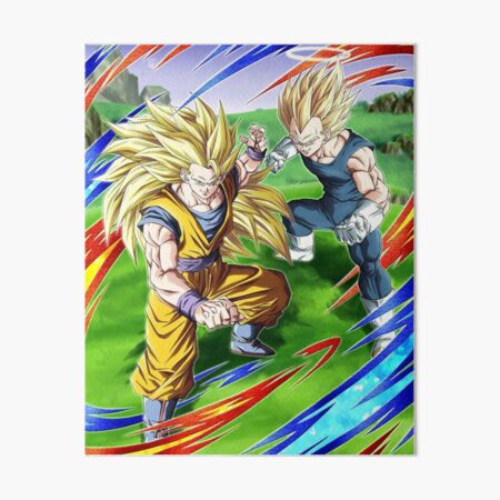 Super Saiyan 3 Goku Art Board Print for Sale by BeeRyeCrafts