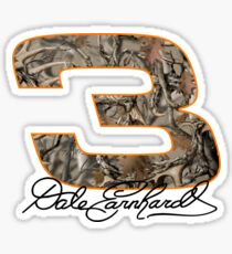 Dale Earnhardt Camo Sticker