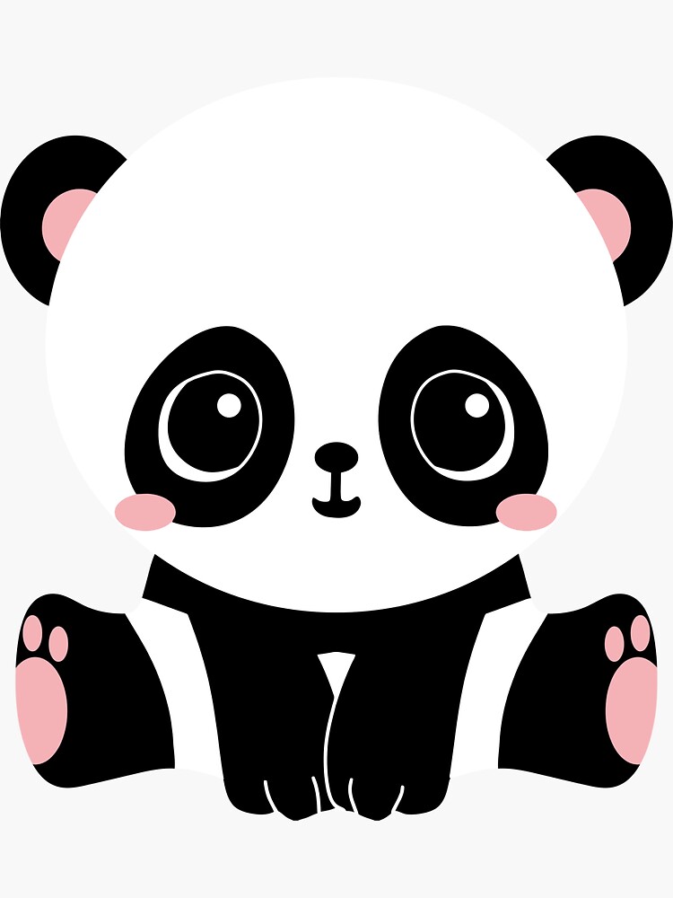 Kawaii Panda Sticker  Buy Kawaii Panda Sticker Online