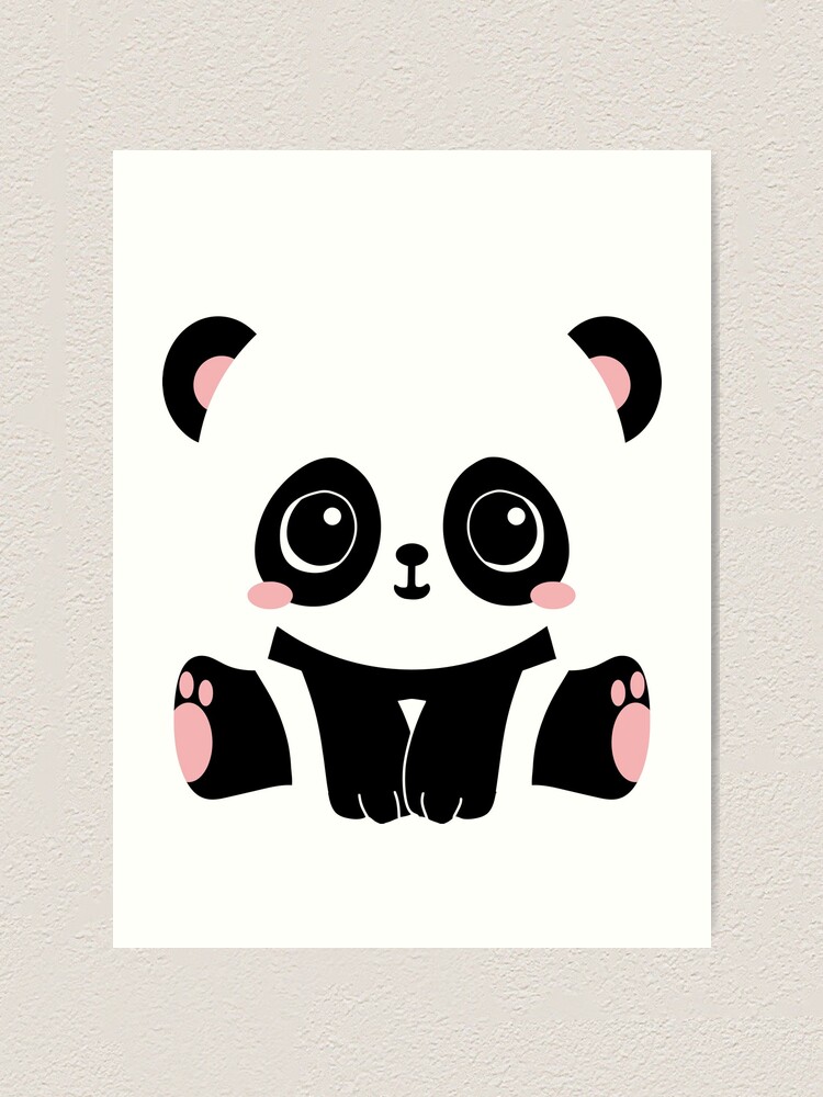 Kawaii Panda | Art Print
