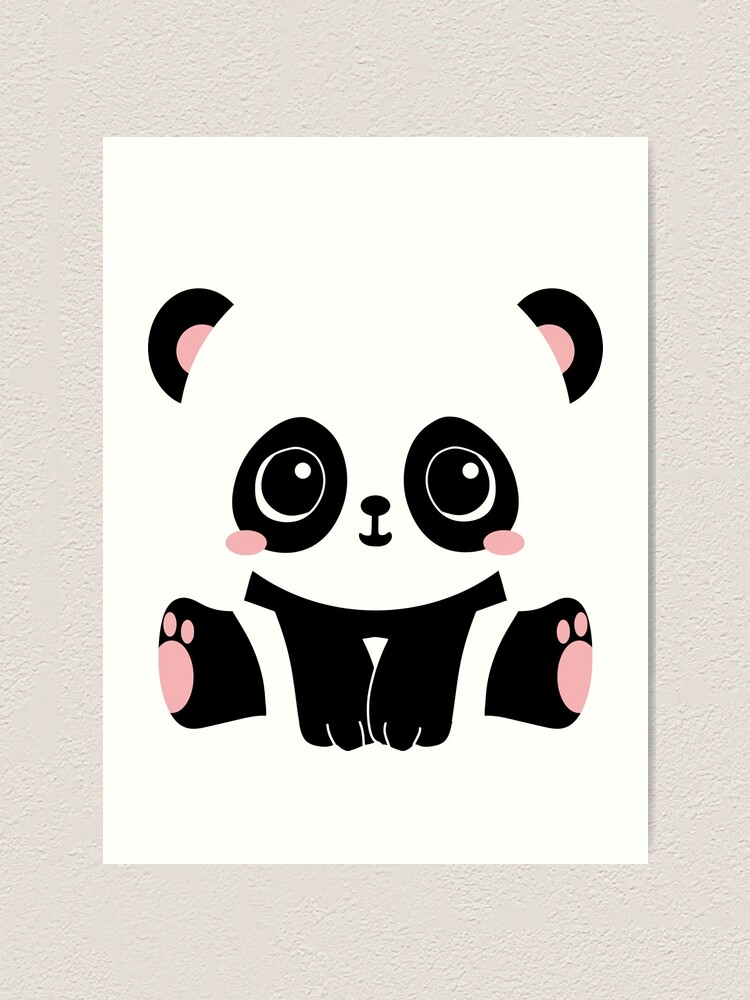 Cute panda, Kawaii panda, Panda art