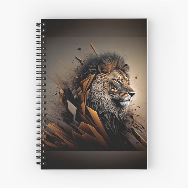 Aperçu de l'œuvre Lion abstrait créée et vendue par AussieAck.