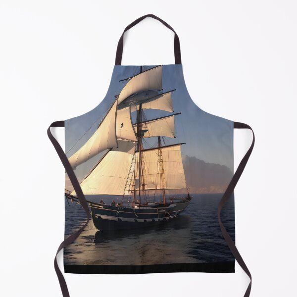 Item preview, Sailboat Sailing on the Ocean at Sunset Gift designed and sold by TMelonShop.