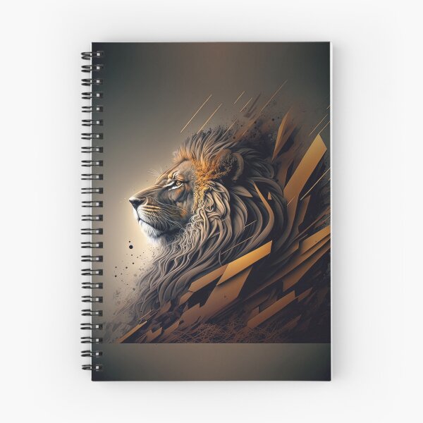 Aperçu de l'œuvre Lion abstrait 2 créée et vendue par AussieAck.