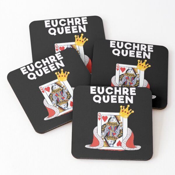 Item preview, Euchre Queen Card Game Player, Funny Euchre Gamer Gift  designed and sold by ThePatternArt  ⭐⭐⭐⭐⭐.