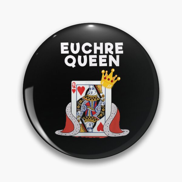 Item preview, Euchre Queen Card Game Player, Funny Euchre Gamer Gift  designed and sold by ThePatternArt  ⭐⭐⭐⭐⭐.