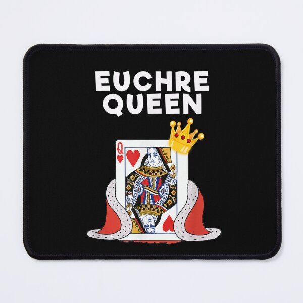 Item preview, Euchre Queen Card Game Player, Funny Euchre Gamer Gift  designed and sold by ThePatternArt  ⭐⭐⭐⭐⭐.