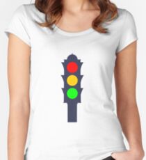 Traffic Light Women's Fitted Scoop T-Shirt