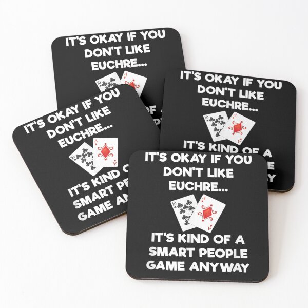 Item preview, It's Ok If You Don't like Euchre, Funny Euchre Gamer Gift  designed and sold by ThePatternArt  ⭐⭐⭐⭐⭐.
