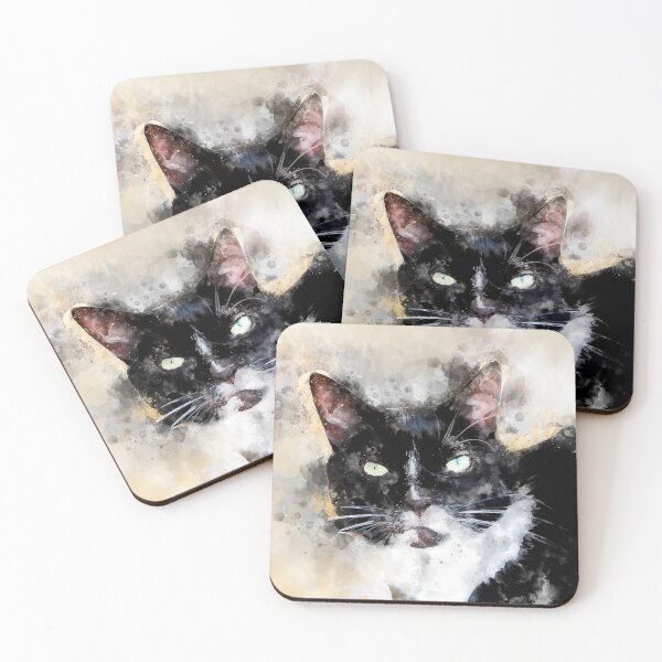 Item preview, cat Jagoda art designed and sold by JBJart.