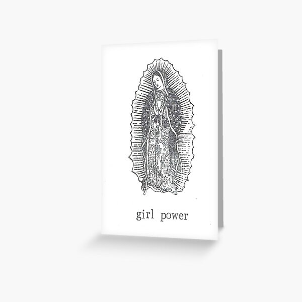 Item preview, Girl Power Virgin Of Guadelupe designed and sold by BlueSpecsStudio.