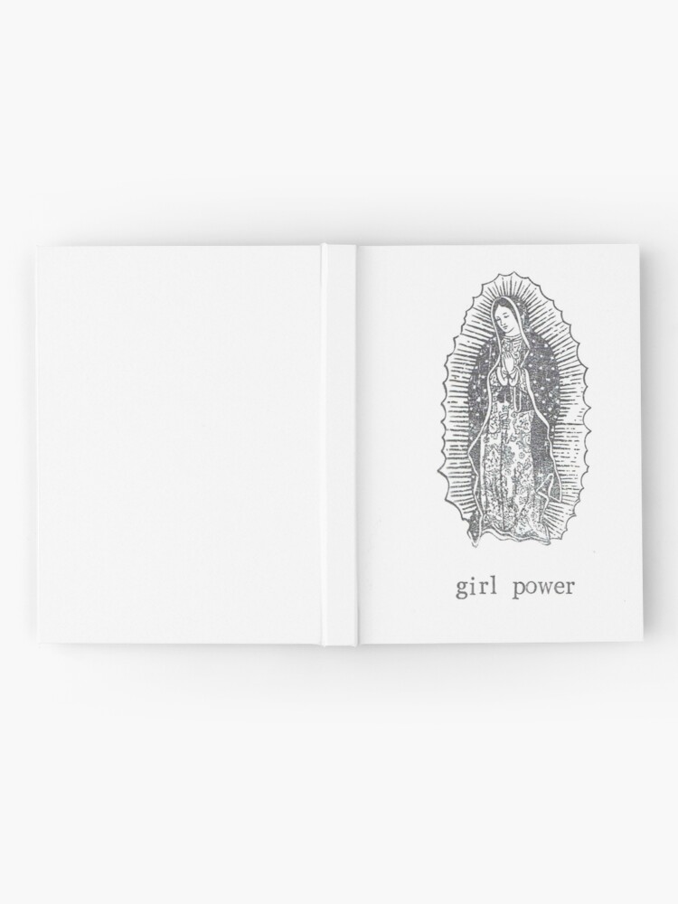 Thumbnail 2 of 3, Hardcover Journal, Girl Power Virgin Of Guadelupe designed and sold by bluespecsstudio.