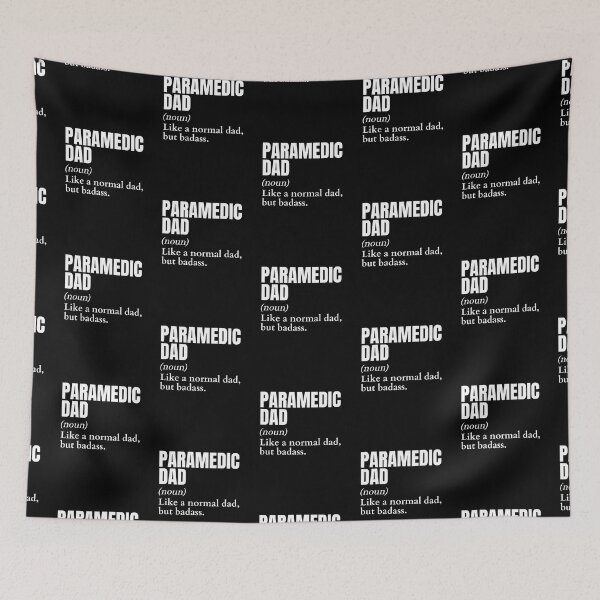 Item preview, Funny Badass Paramedic Dad Definition designed and sold by EndlessFreedom.