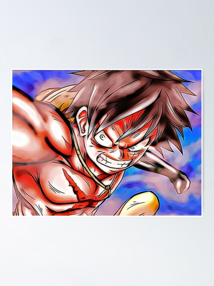 Luffy Gear 5 pixel art  Poster for Sale by Pixelopedia