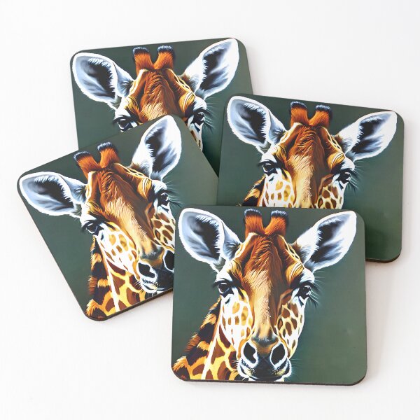 Item preview, Giraffe in the Wild with a Verdant Background Gift designed and sold by TMelonShop.