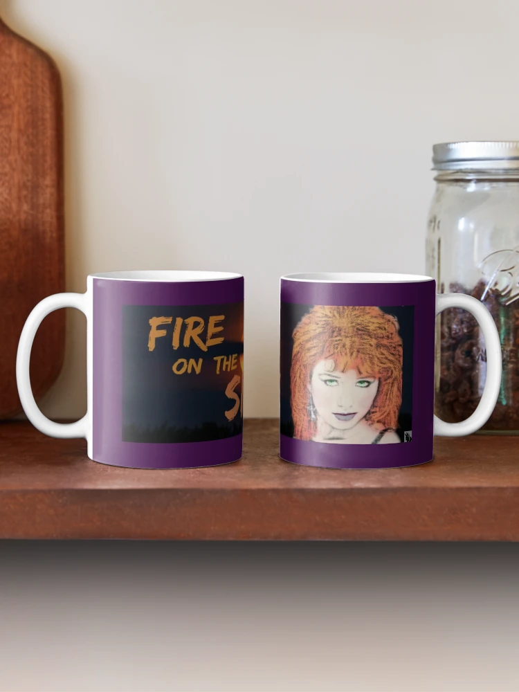 Thumbnail 2 of 6, Coffee Mug, Fire On The Side designed and sold by RabbitWithFangs.