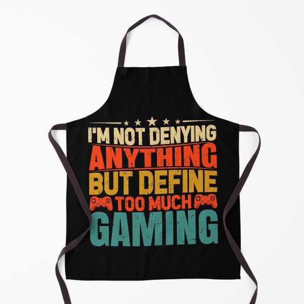Item preview, I'm Not Denying Anything But Define Too Much Gaming Retro Colors designed and sold by SamuraiGaming.