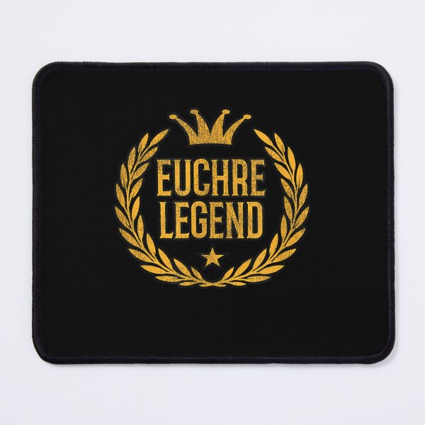 Item preview, Euchre Legend Card Game Player, Funny Euchre Gamer Gift designed and sold by ThePatternArt ⭐⭐⭐⭐⭐.