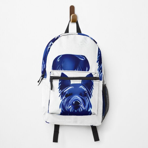 Item preview, Delft blue Scottish Terrier pattern, Scottie dog pattern, Blue and white pattern, Scottie dog design, Scottie art, designed and sold by Artsareus.