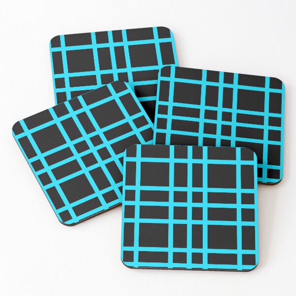 Item preview, Rectangles & Squares Light Blue designed and sold by awsomepatterns.