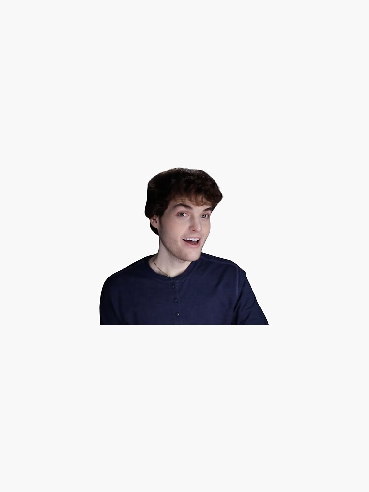 dream face reveal meme Sticker for Sale by bestizeyy