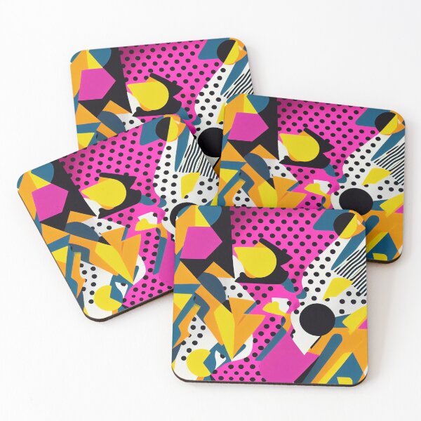 Item preview, Viva Magenta Memphis Style Patterns designed and sold by BuraxisDesigns.