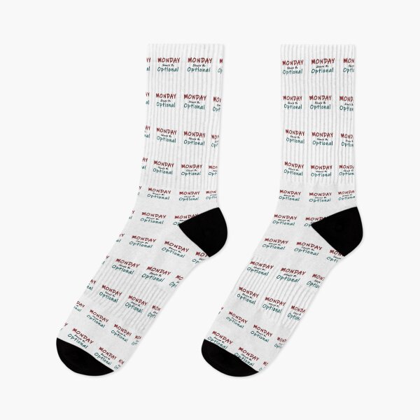 Item preview, Monday Should be Optional Design designed and sold by PodiShawna.