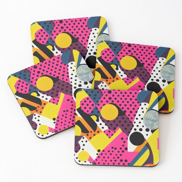 Item preview, Viva Magenta Memphis Style Patterns designed and sold by BuraxisDesigns.