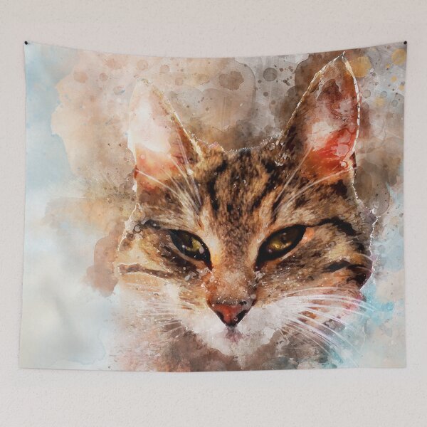 Item preview, Cat Saba art designed and sold by JBJart.