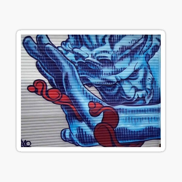 Fanky Graffiti Mural Art And Street Art Sticker For Sale By Streetgraffiti Redbubble 5678