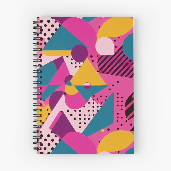 Item preview, Patrones de estilo Memphis en Viva Magenta designed and sold by BuraxisDesigns.