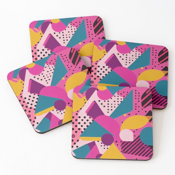 Item preview, Viva Magenta Memphis Style Patterns designed and sold by BuraxisDesigns.