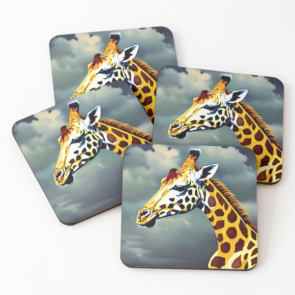 Item preview, Giraffe Standing on a Cloudy Day Gift designed and sold by TMelonShop.