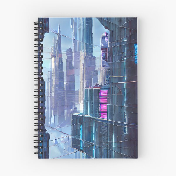 Item preview, The Endless Buildings Of Cyberpunk City - Seamless Pattern designed and sold by Chubuter.
