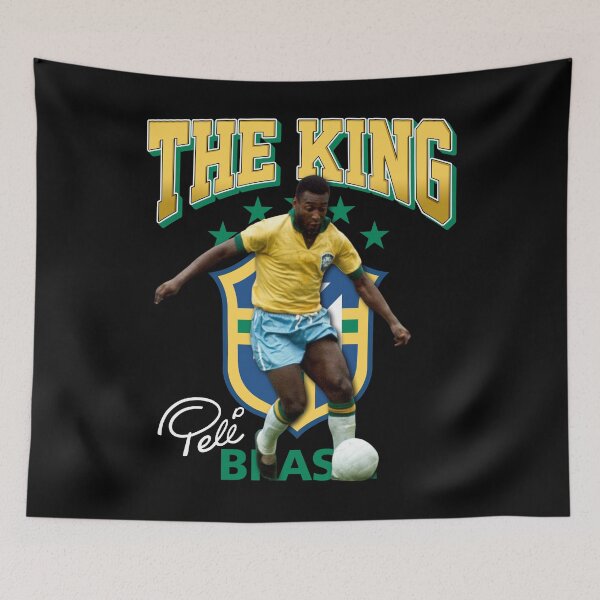 Item preview, Pele 10 The King Football Player Legend Brazil Brasil RIP Signature Retro Vintage Bootleg Rap Style designed and sold by BrentZimmerman.