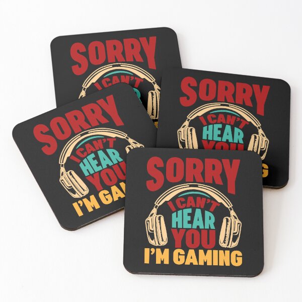 Item preview, Sorry I Can't Hear You I'm Gaming Headphones designed and sold by SamuraiGaming.