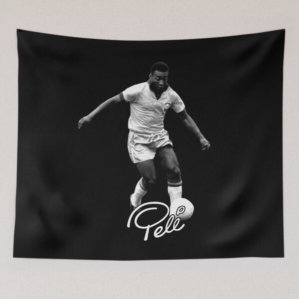 Item preview, Pele 10 The King Football Player Legend Brazil Brasil RIP Signature Retro Vintage Bootleg Rap Style designed and sold by BrentZimmerman.