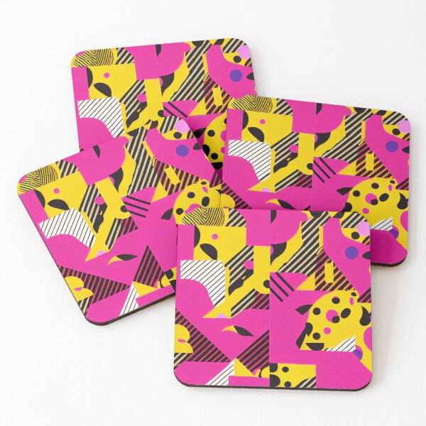 Item preview, Viva Magenta Memphis Style Patterns designed and sold by BuraxisDesigns.