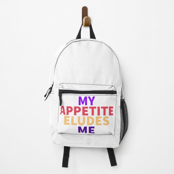 Item preview, My Appetite Eludes Me - Funny quotes - Colorful quotes designed and sold by K367.