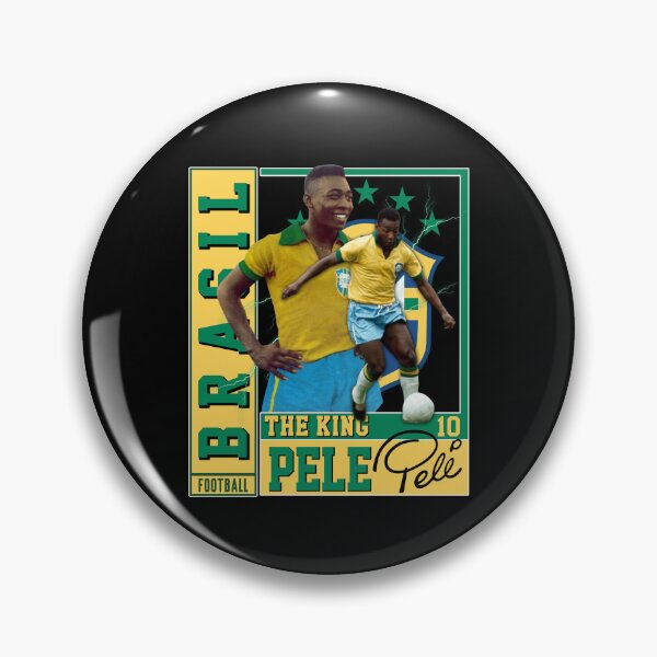 Item preview, Pele 10 The King Football Player Legend Brazil Brasil RIP Signature Retro Vintage Bootleg Rap Style designed and sold by BrentZimmerman.